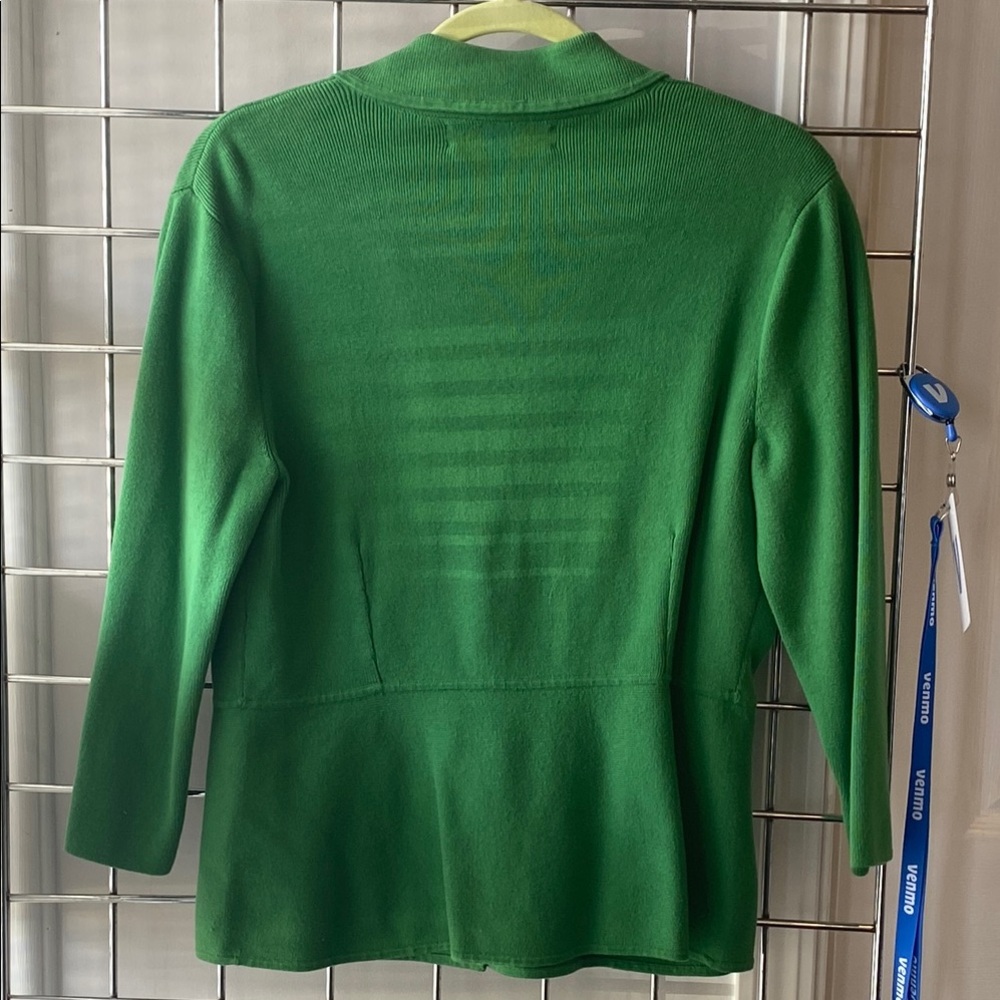Jones New York Green Women's Jacket - Picture 3 of 3